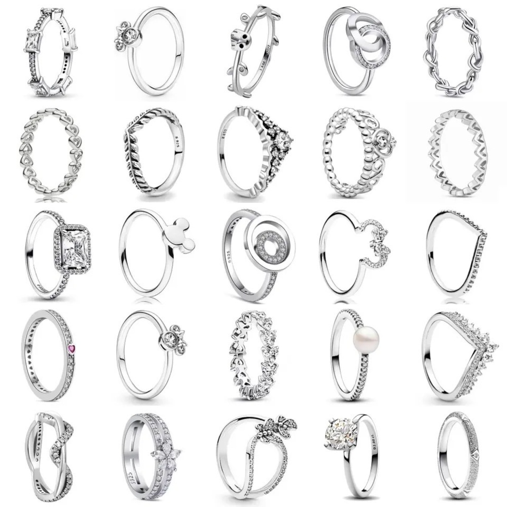 1pcs Pandora Ring 6,7,8,9 - Picture 3 of 16